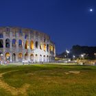 Rom Kolosseum und Konstantinbogen beleuchtet Panorama HDR