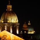 Rom mit seinen vielen Kirchen bei Nacht