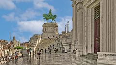 Rom - Monumente Vittorio Emanuele II -