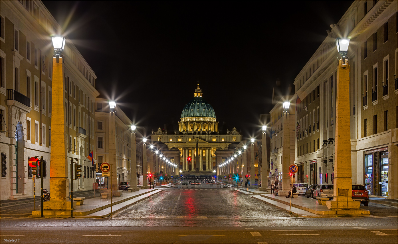 Rom Petersdom 2018-05 "Lichtallee"