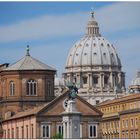 Rom, Petersdom - vom Tiber her gesehen