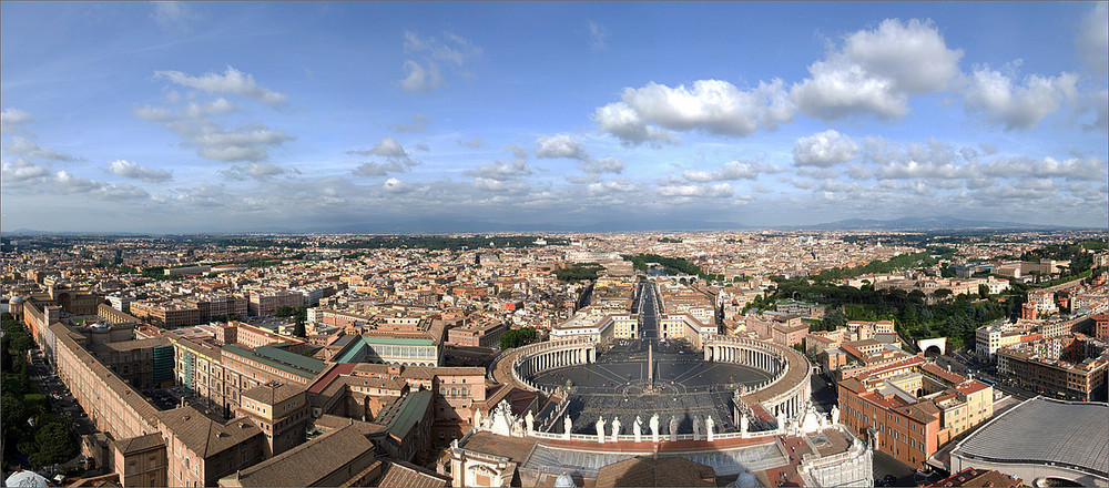 Rom, Petersplatz und Vatikan