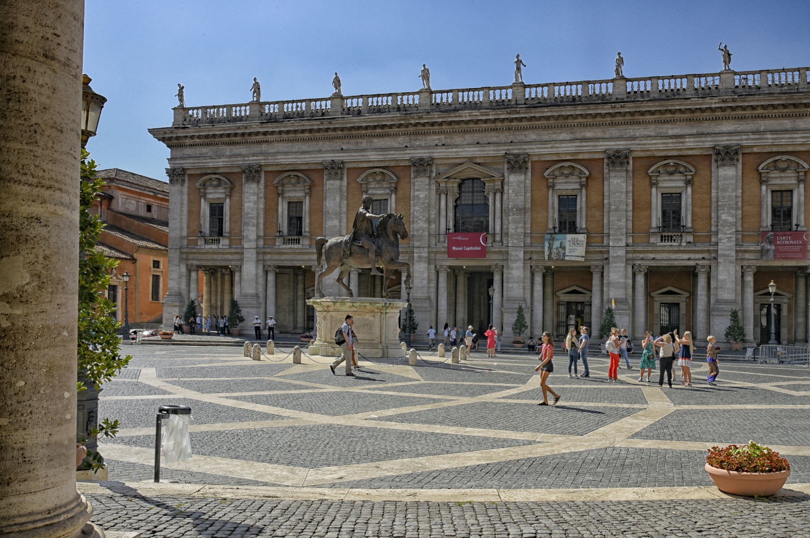 Rom  Piazza  del Campidoglio,