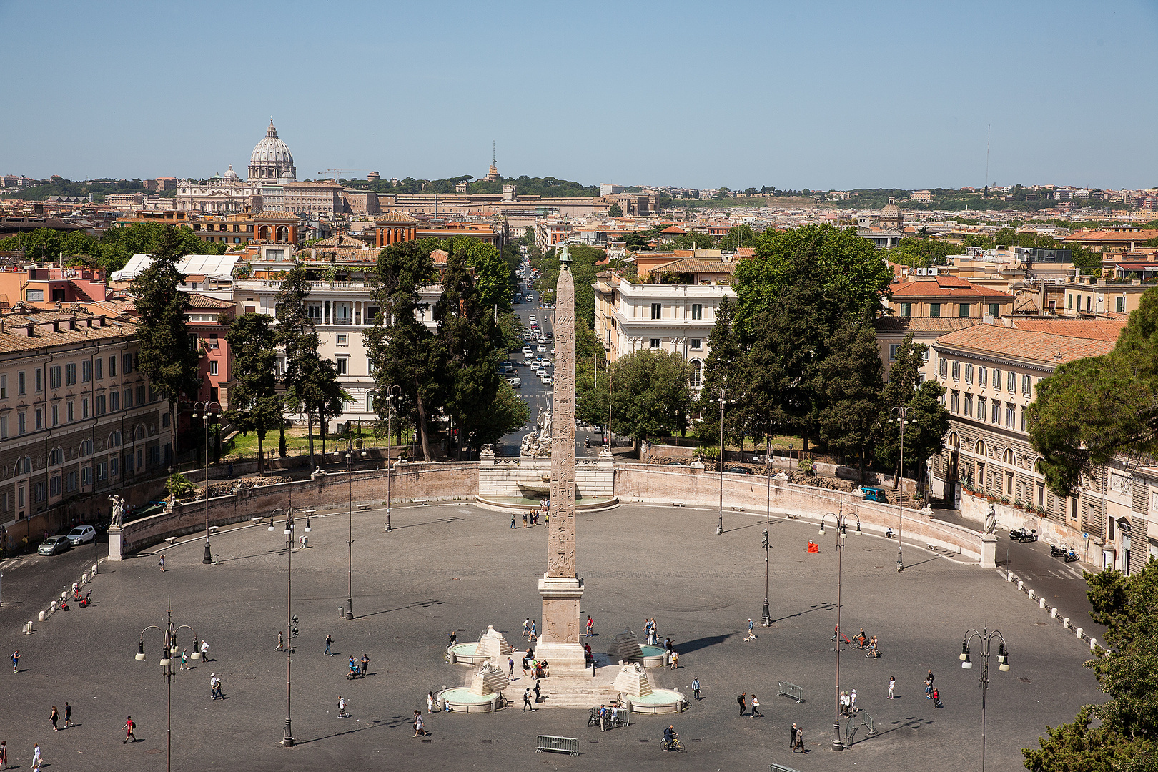 Rom Piazza del Popolo Foto & Bild architektur, europe, italy, vatican