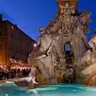  ROM - Piazza Navona bei Nacht -