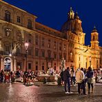 ROM - Piazza Navona bei Nacht - 