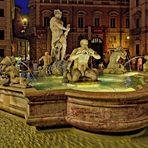 ROM - Piazza Navona bei Nacht -