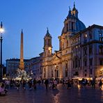 ROM - Piazza Navona - ora Blu