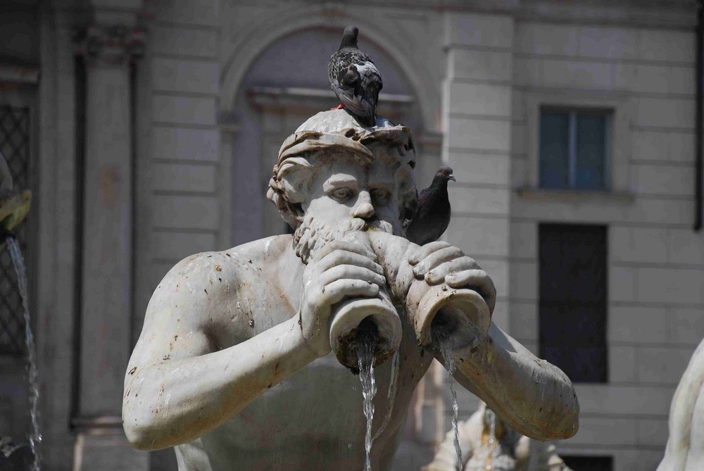 Rom, Piazza Navone, Brunnen