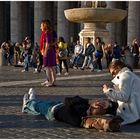 Rom - Piazza San Pietro 2