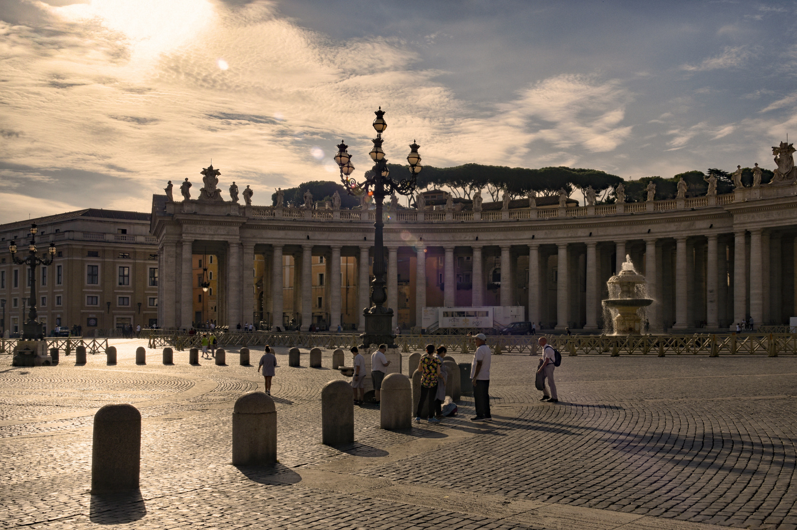 Rom Piazza St Pietro