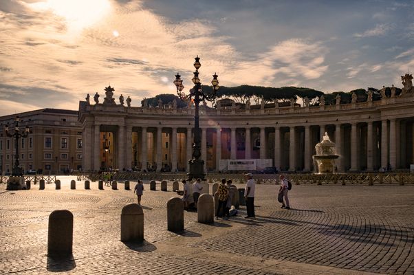 Rom Piazza St Pietro