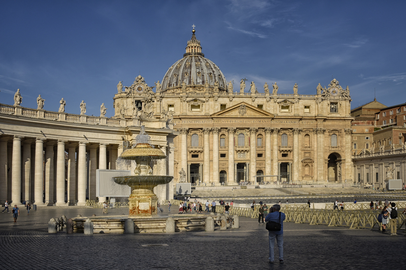 Rom Piazza St Pietro