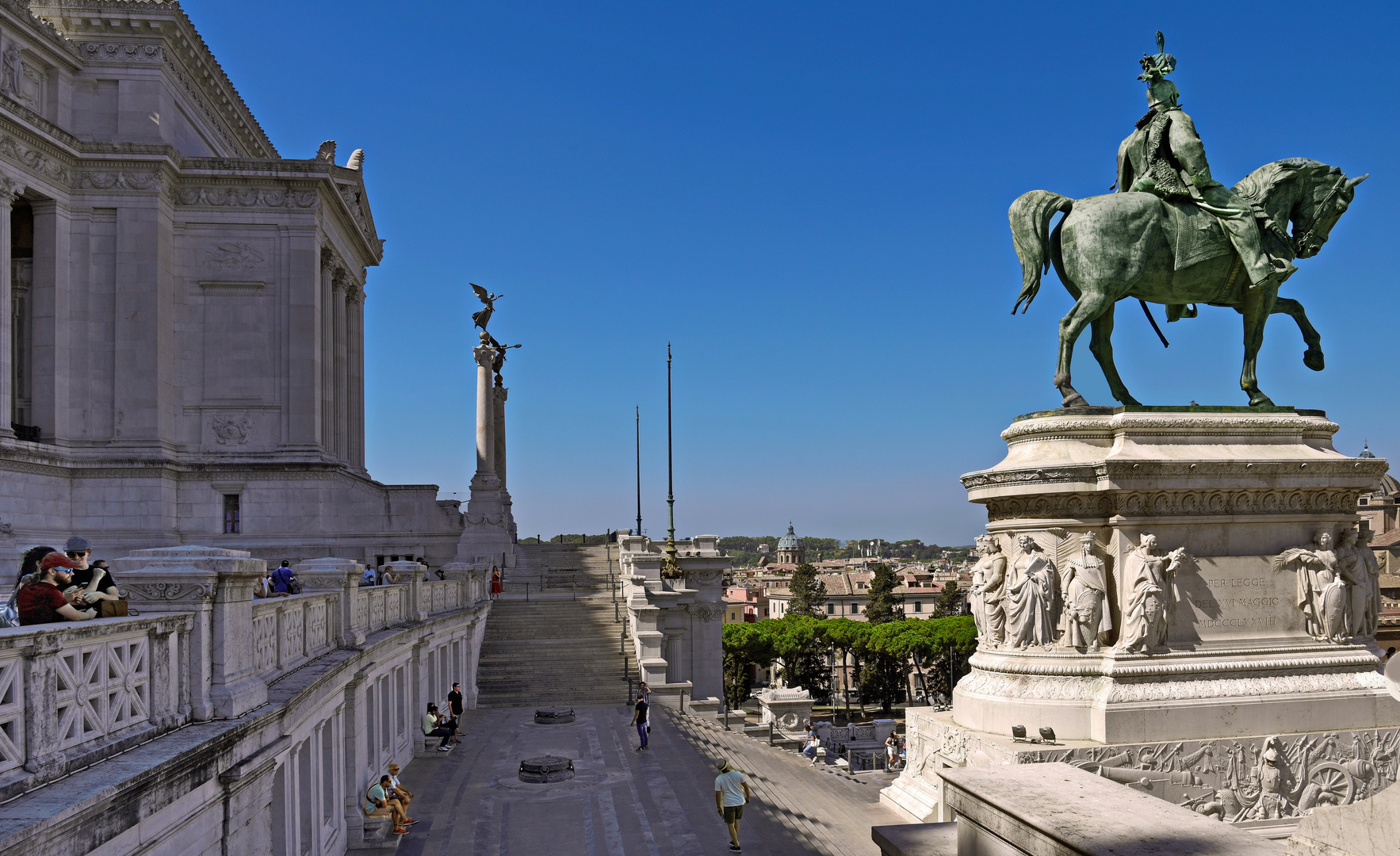  Rom – Piazza Venezia & Monumento Vittorio Emanuele II