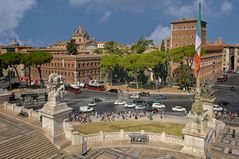 Rom Piazza Vittorio Emanuelle