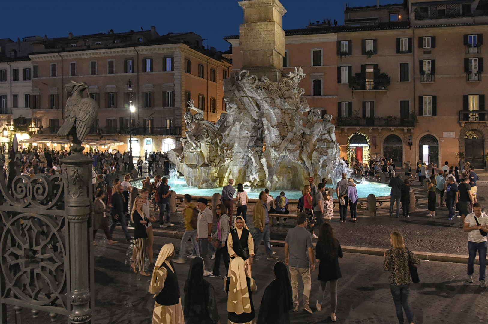 Rom Rom Piazza Navona - Fontana dei Quattro Fiumi