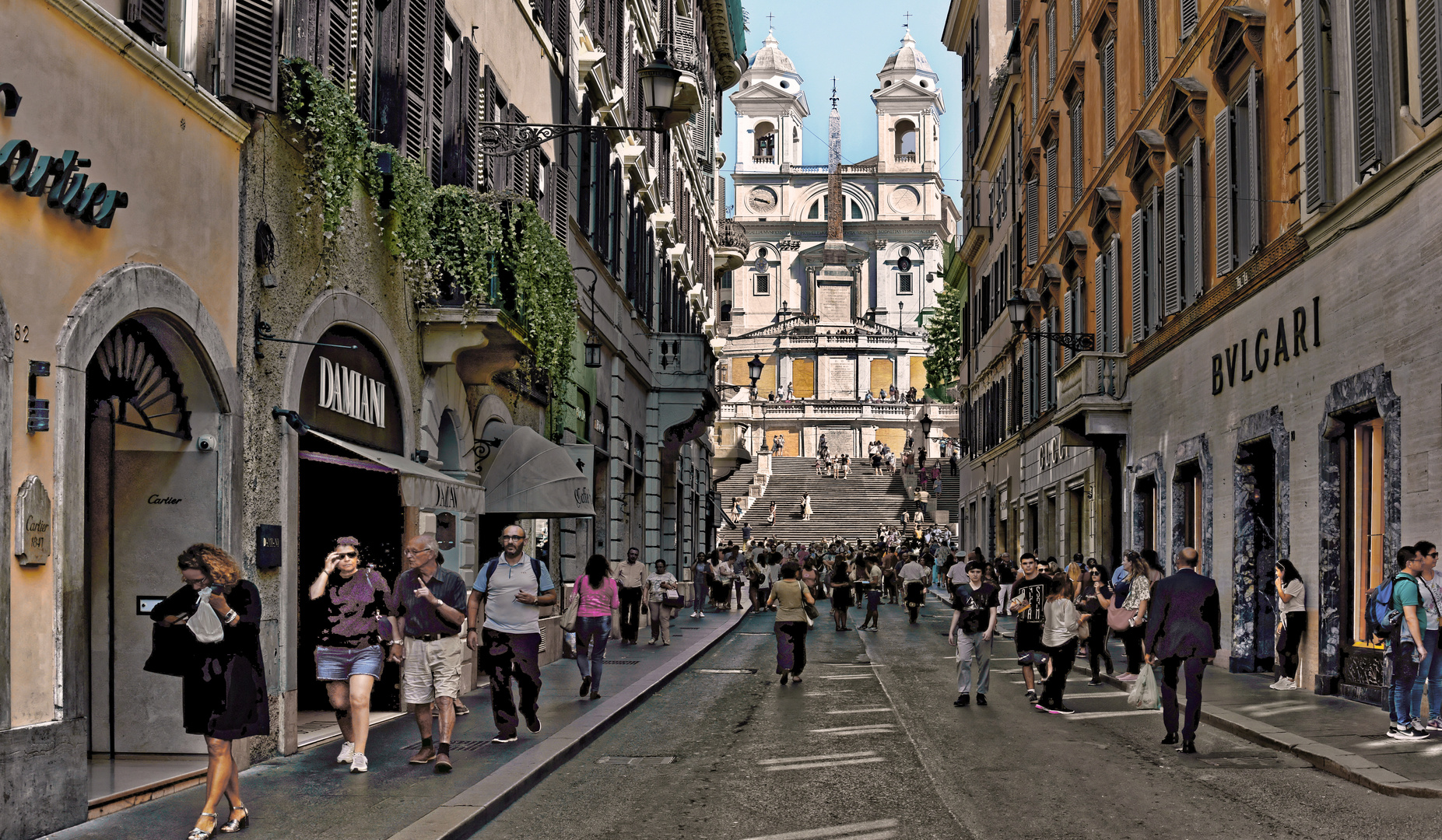  ROM - Scalinata di Trinità dei Monti -