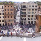 Rom, Spanische Treppe, von oben