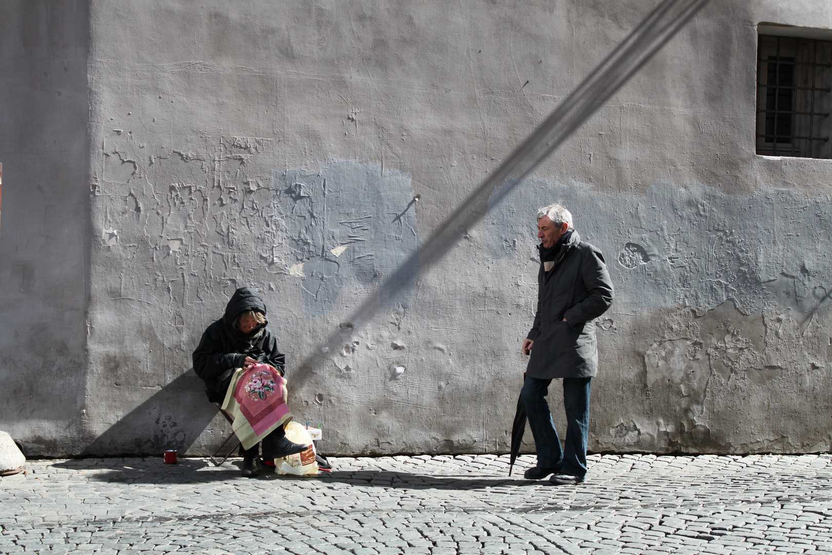 Rom Testavere Begegnung