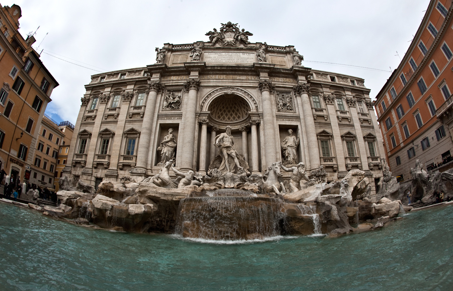 Rom - Trevi-Brunnen