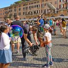 ROM - Zero on film auf der Piazza Navona -