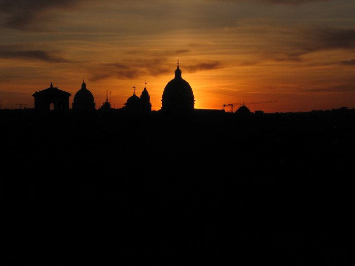 Roma alla sera