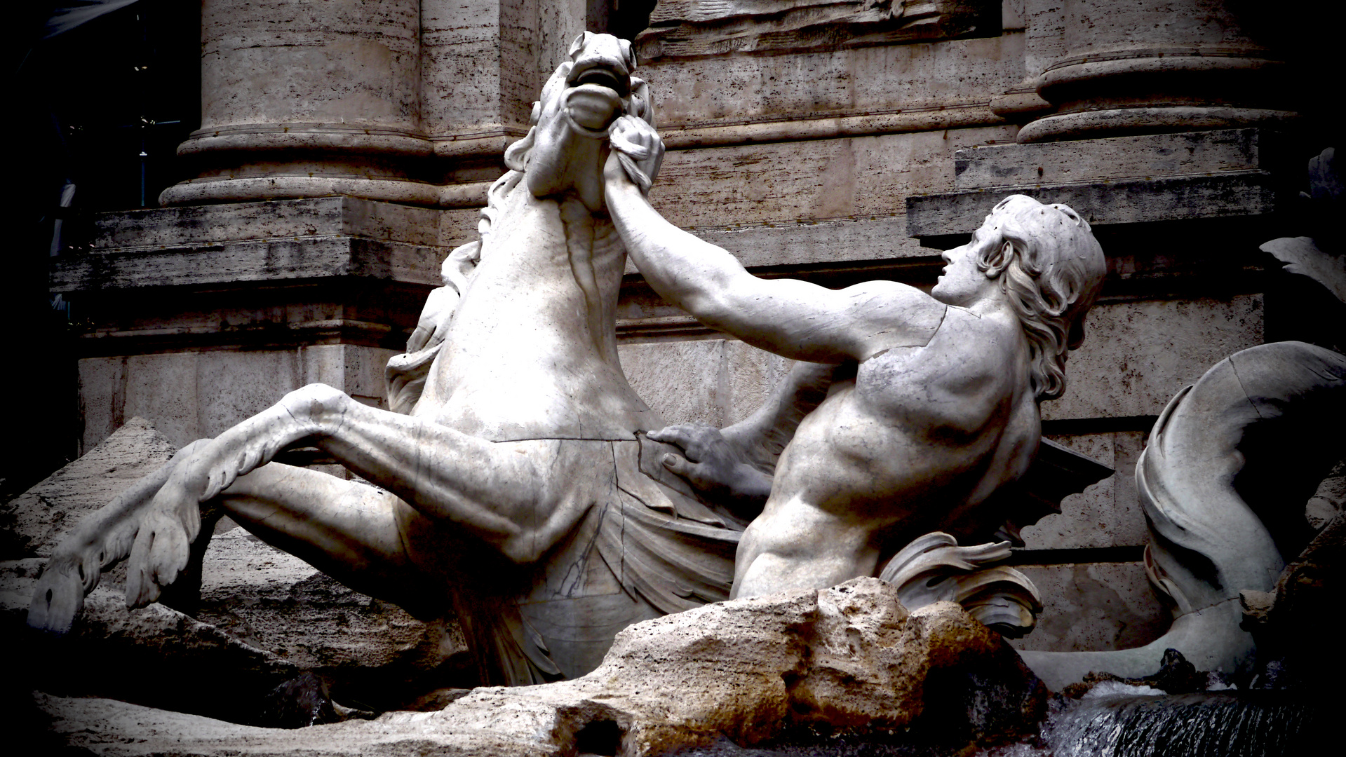 ROMA ANTICA-5-FONTANA DI TREVI