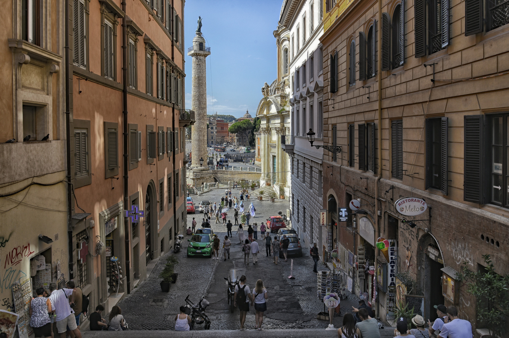 Roma- Blick zur Piazza Venezia 