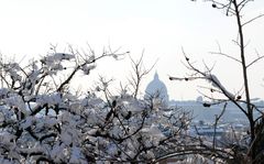 Roma con la neve