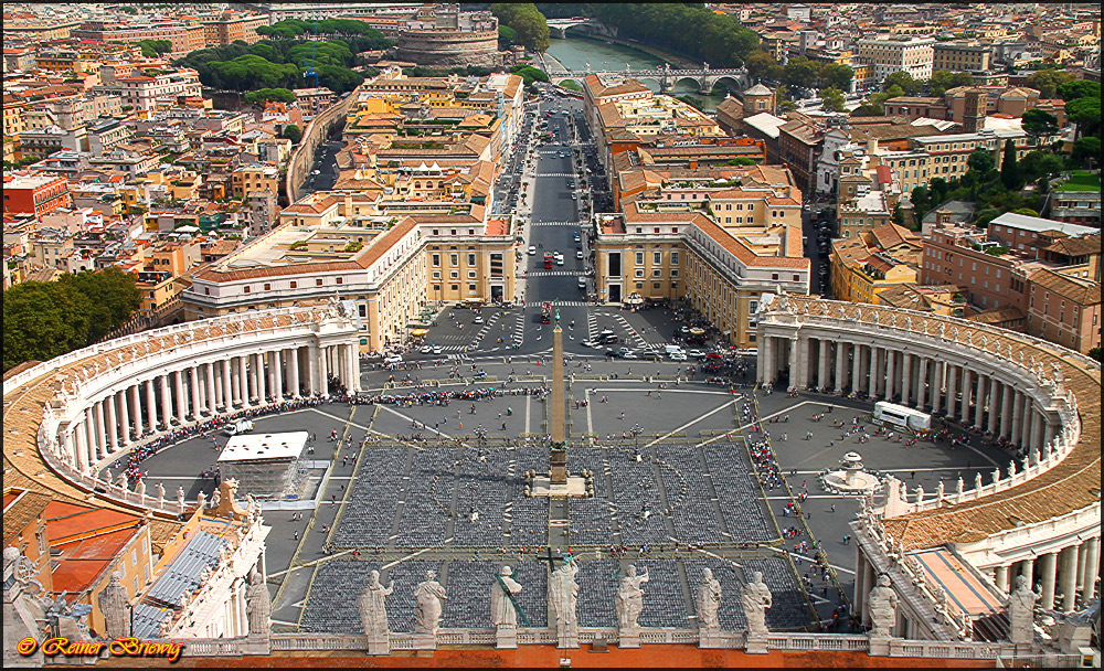 Roma - der Petersplatz