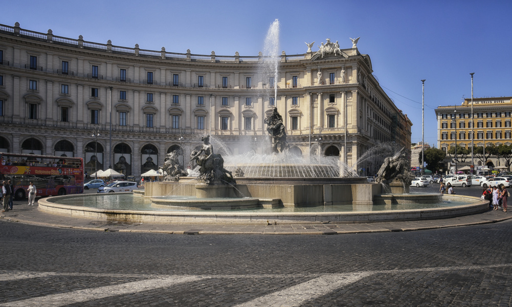 Roma Die Piazza della Repubblica