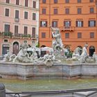Roma - Fontana del Nettuno - Piazza Navona