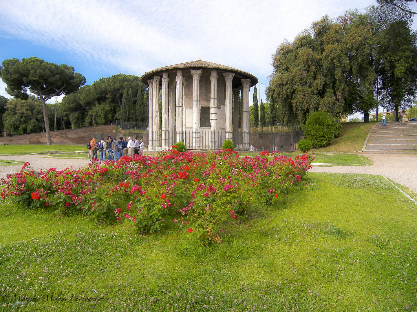 Roma -Foro Boario - Tempio di Ercole