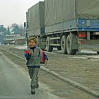 Roma junge in Skopje