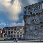 ROMA - Kolosseum / Triumphbogen -