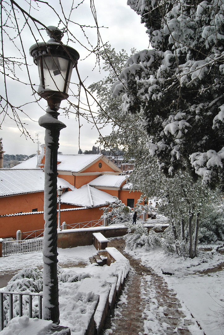 Roma: "La solitudine della neve"