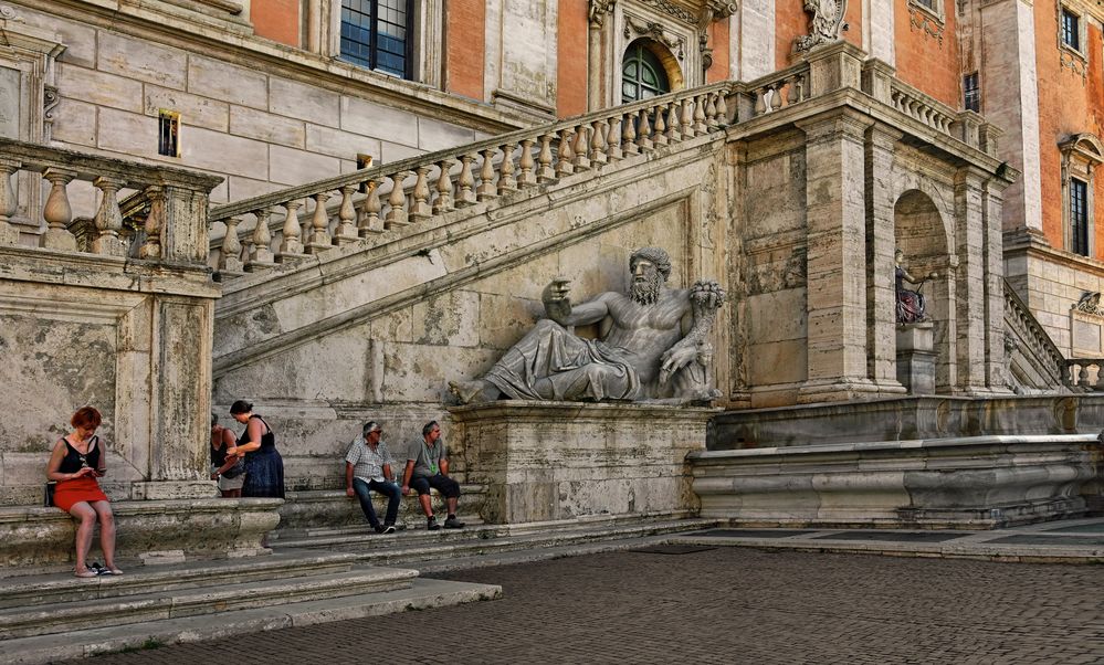 ROMA   -  Piazza del Campidoglio -