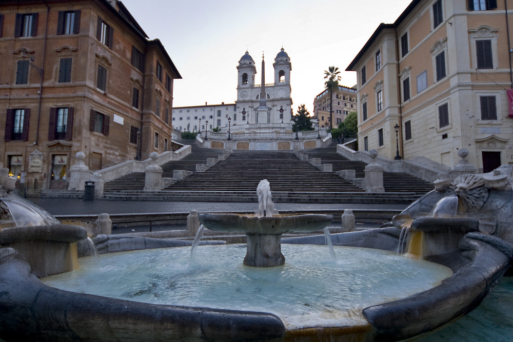 Roma. Piazza di Spagna