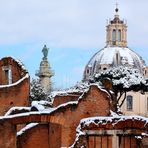 Roma: "Ricami di neve"