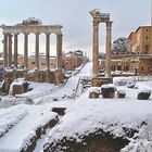 Roma sotto la neve...