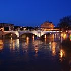 Roma - The river and the San Angelo Castle