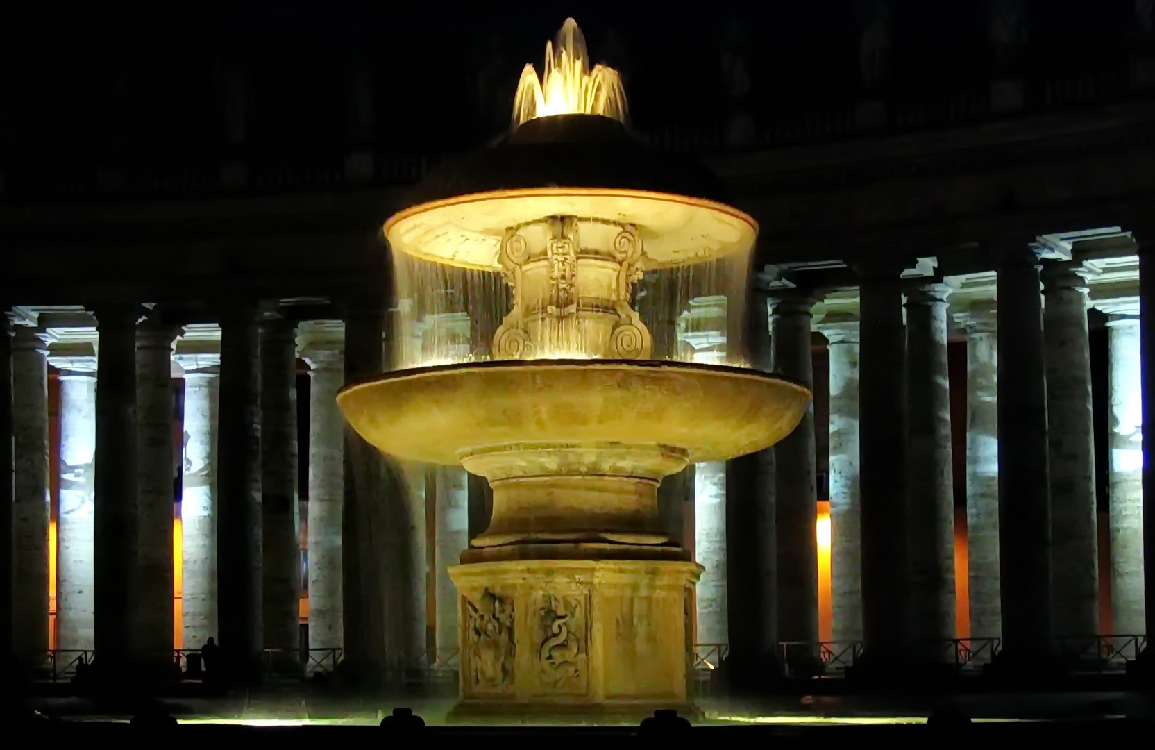 Roma: Vatican Brunnen