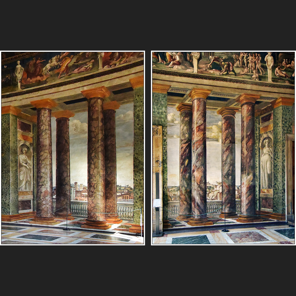Roma | Villa Farnesina | Sala delle prospettive II