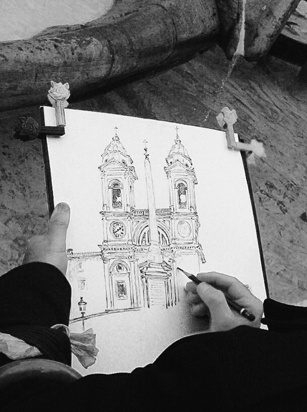 Roma: Zeichnung