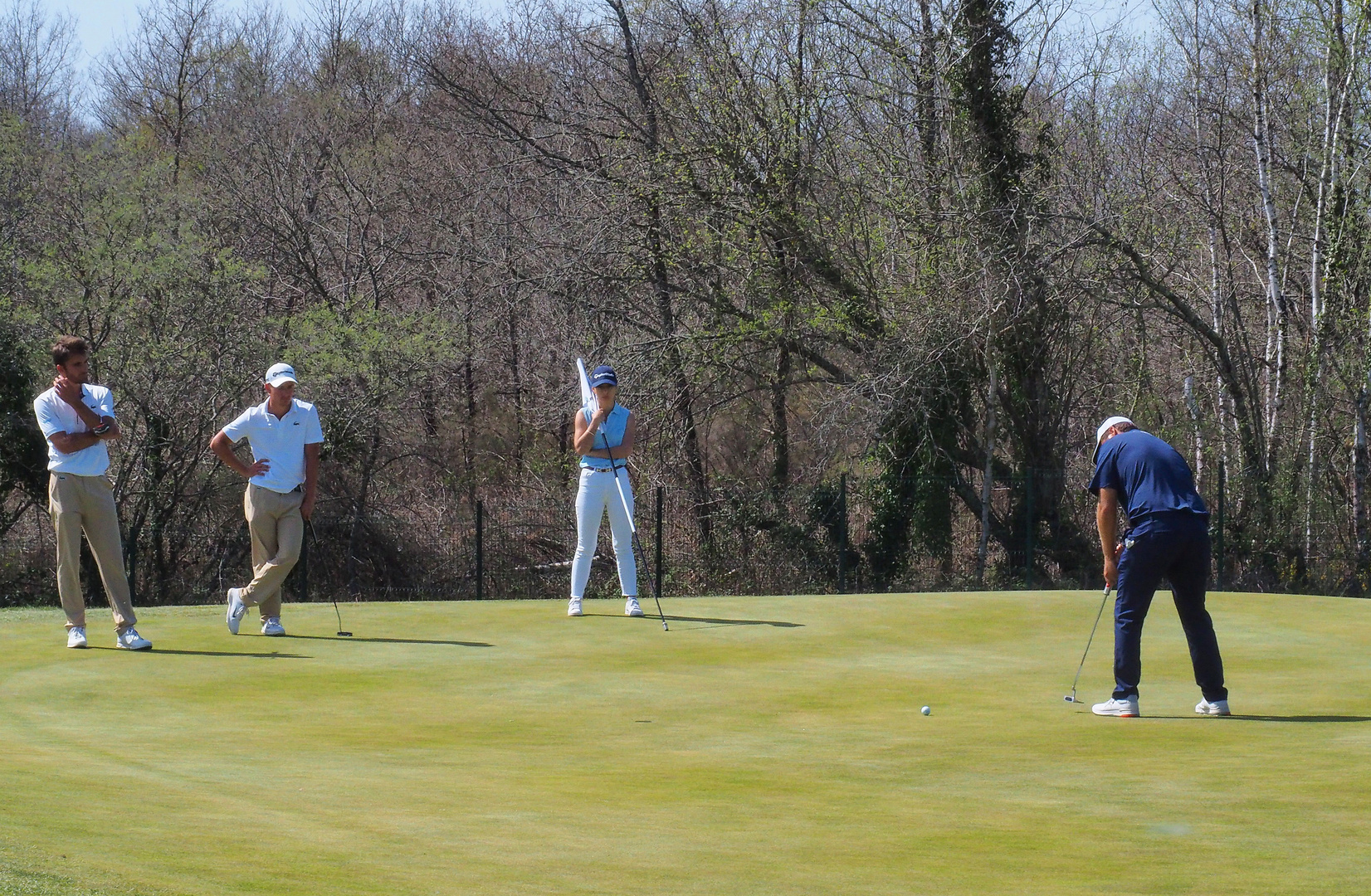 Romain Langasque au putting