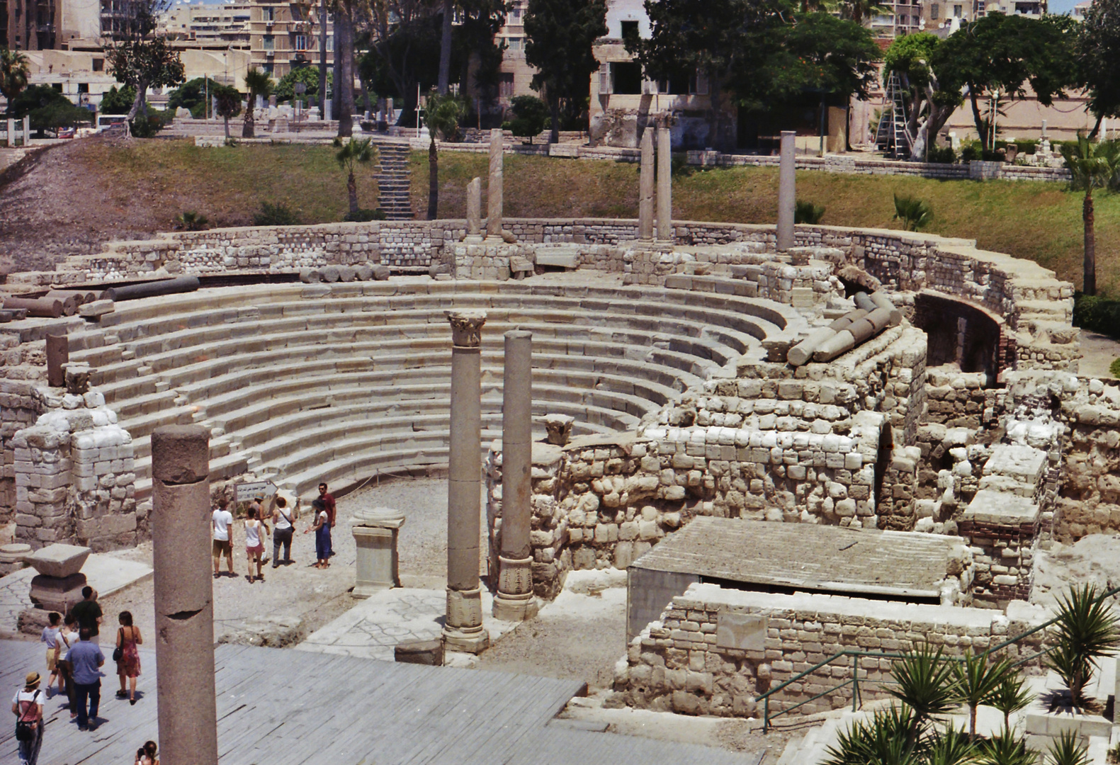 Roman amusement park. (Pan Park) Alexandria. Egypt.