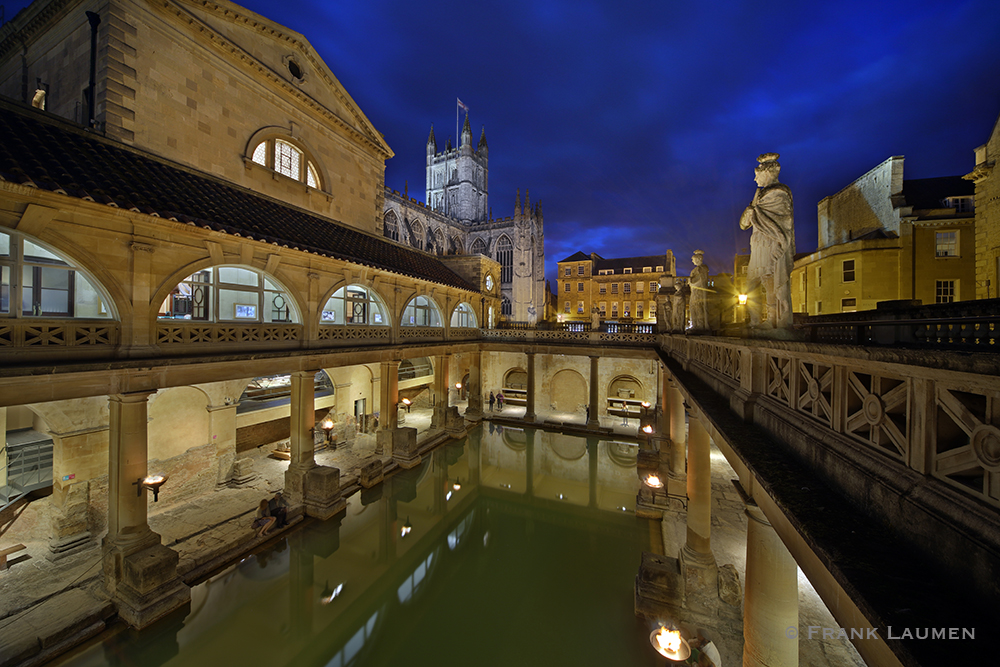 Roman bath - Bath, Somerset, UK