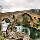 Roman Bridge in Cangas de Onis