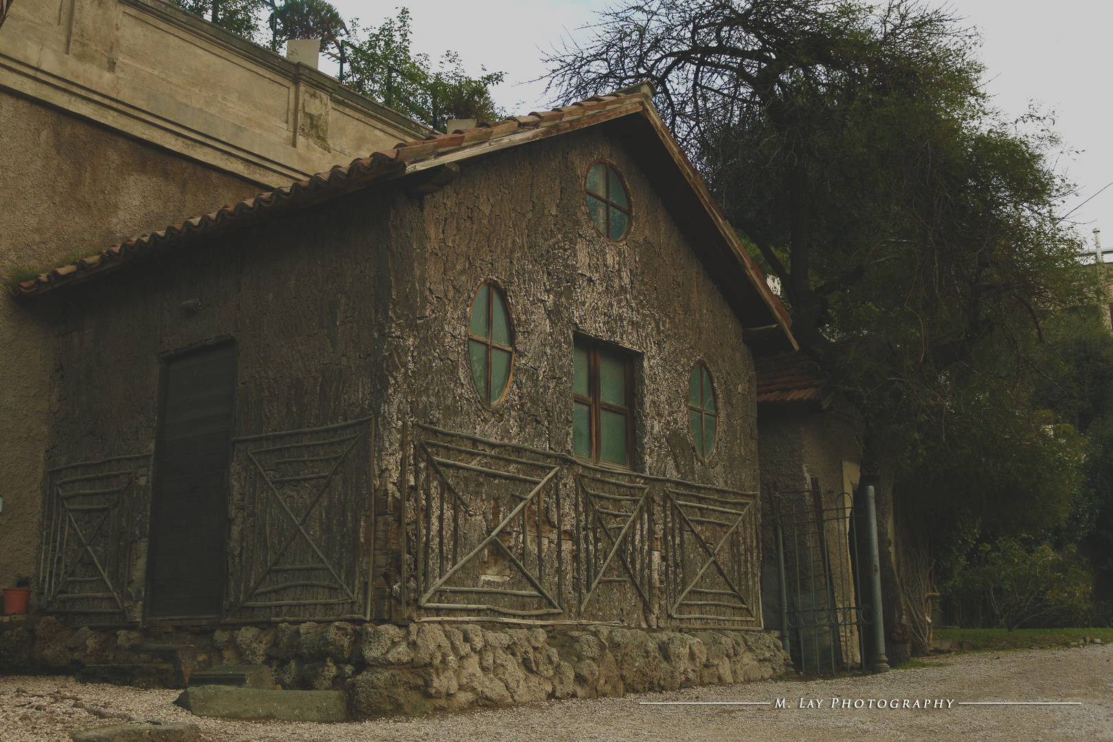 roman garden house