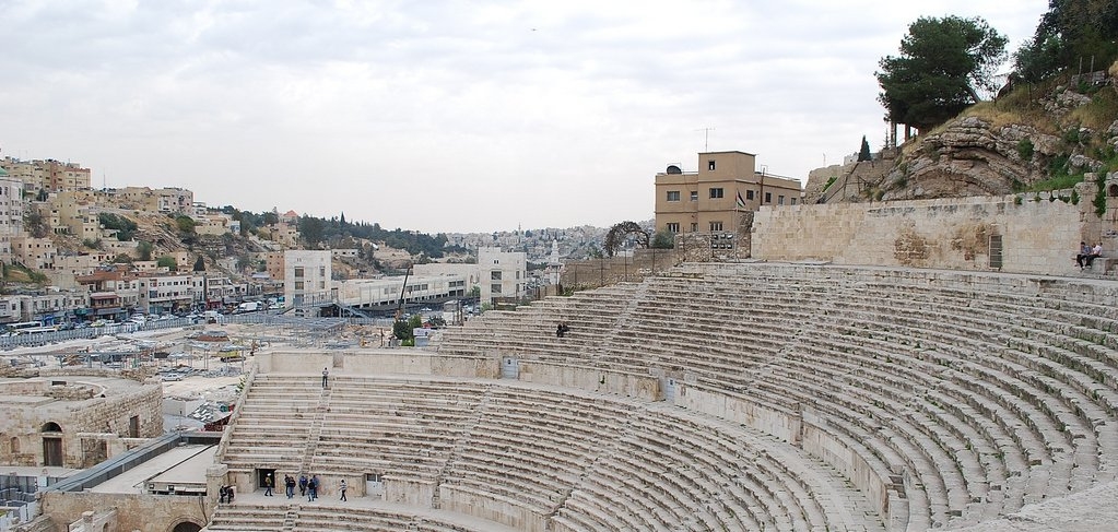 Roman Theatre in Amman - Jordan